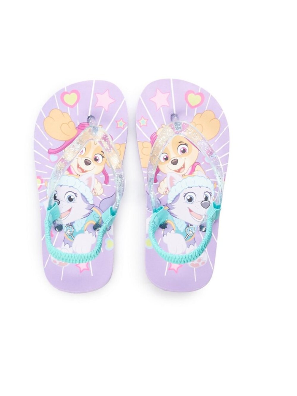 Girls Paw Patrol Swimming Beach Pool Sandals Size Small 5/6